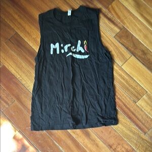 BollyX Mirchi Black womens Sleeveless Top